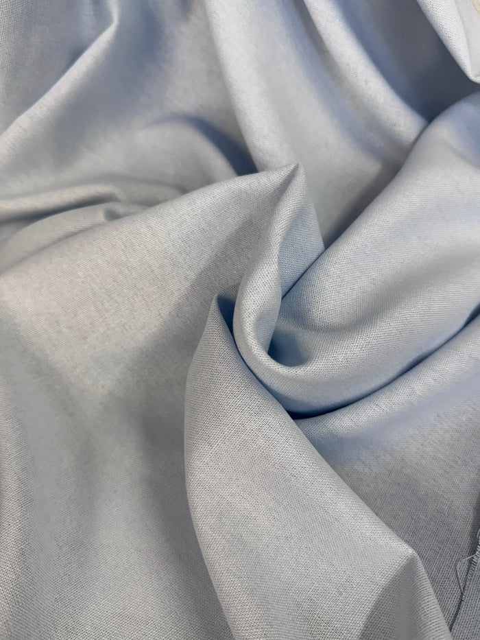 Organic Linen & Rayon Blend - Sky Blue
