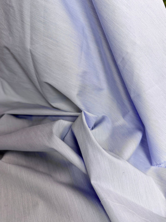 Cotton Shirting - Periwinkle Blue
