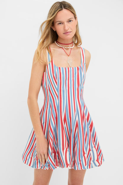 Americana Stripe Sadie Dress