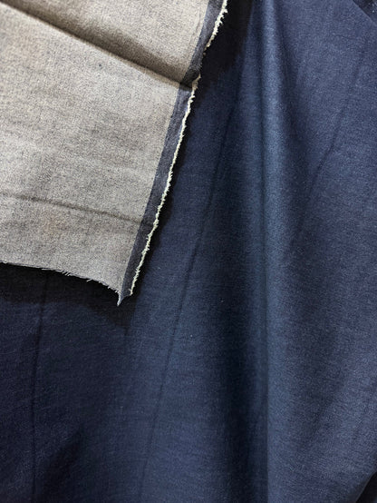 Stretch Cotton Denim - Bright Indigo Blue