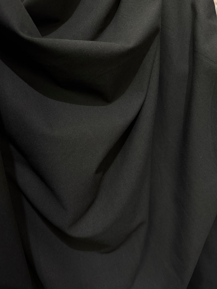 Cotton Spandex Jersey 12 OZ - Jet Black