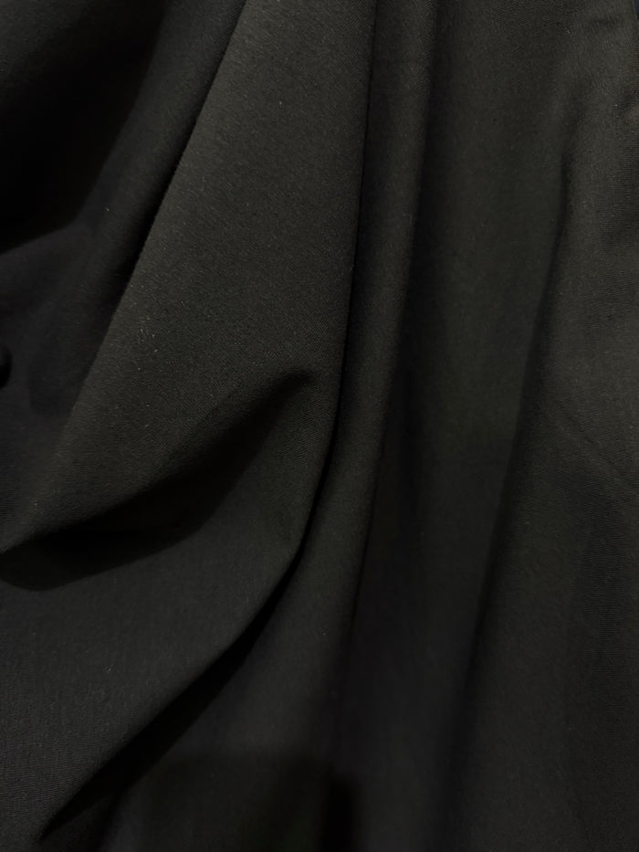 Cotton Spandex Jersey 12 OZ - Jet Black