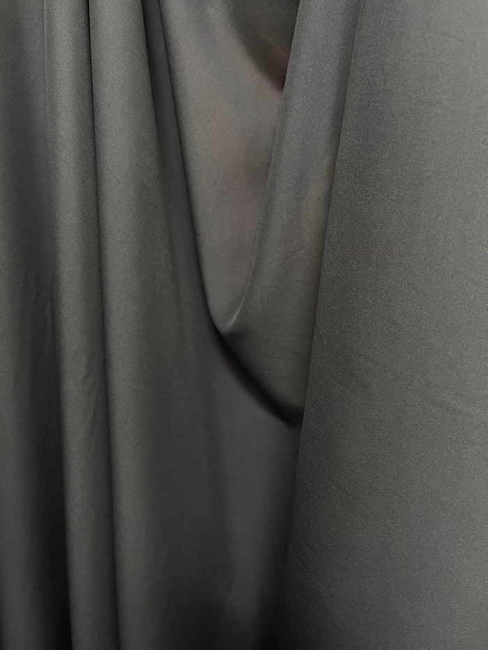 Designer Lightweight Stretch Lining - Slate Grey
