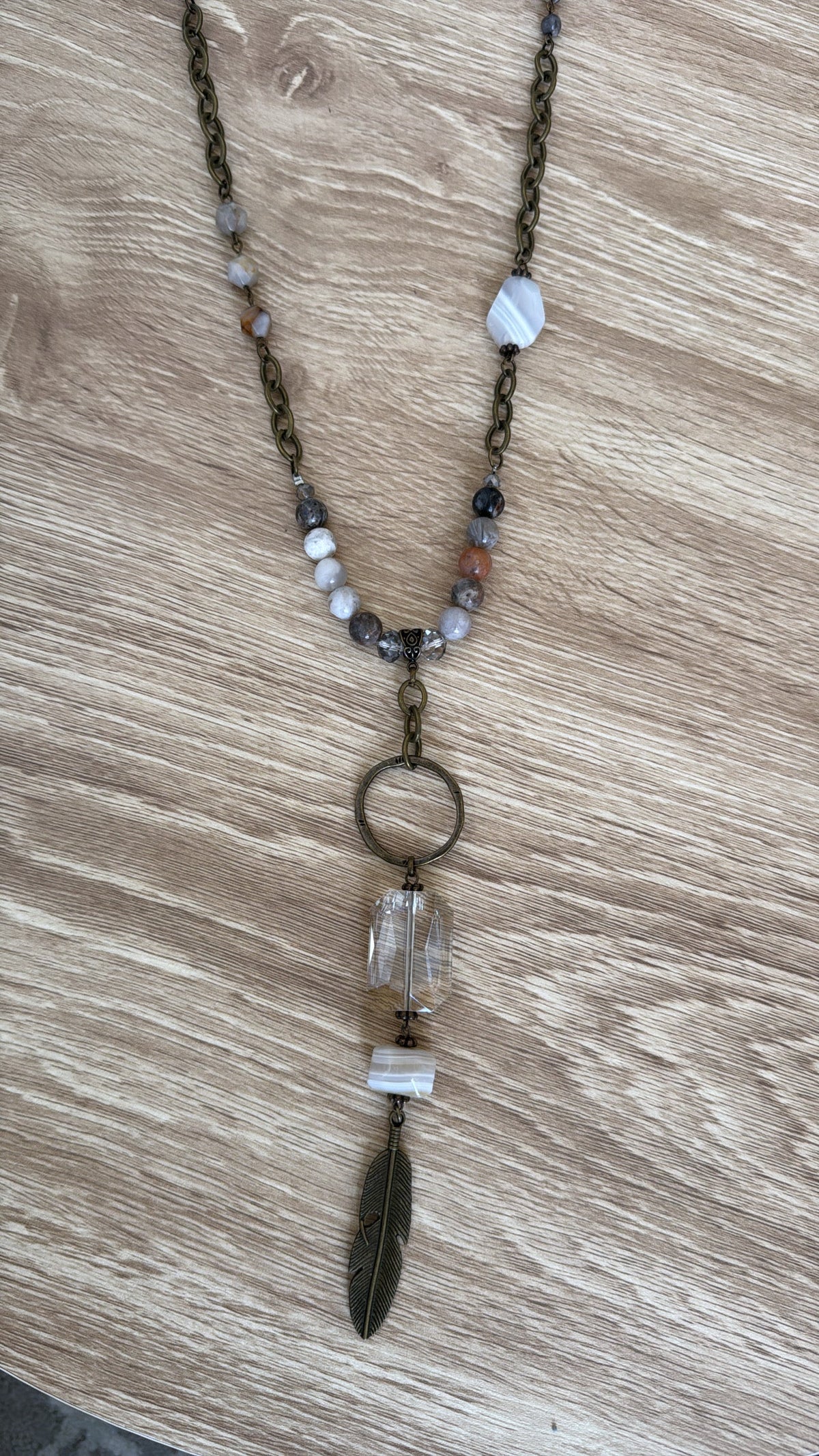 Drifter Bamboo Necklace, Multi