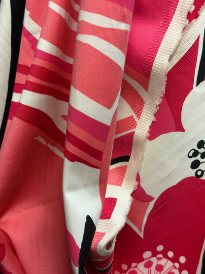 Floral Cotton Print - Mod Hibiscus