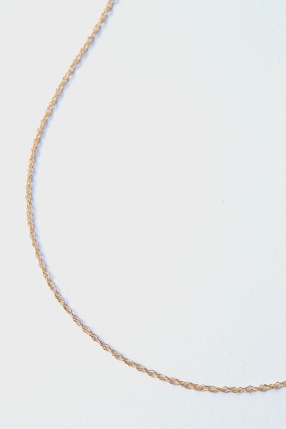 14k Gold Rope Chain