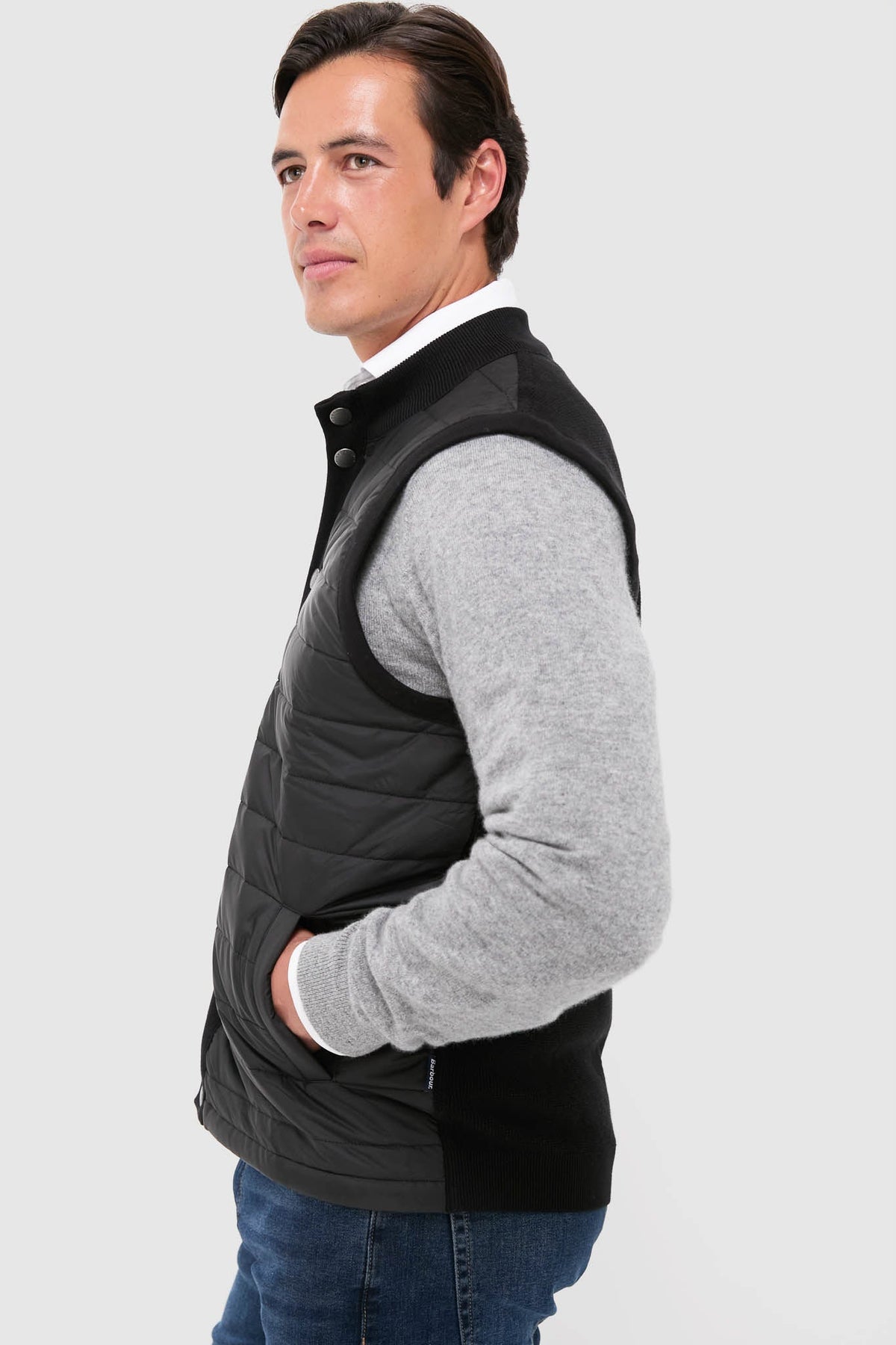 Black Essential Gilet