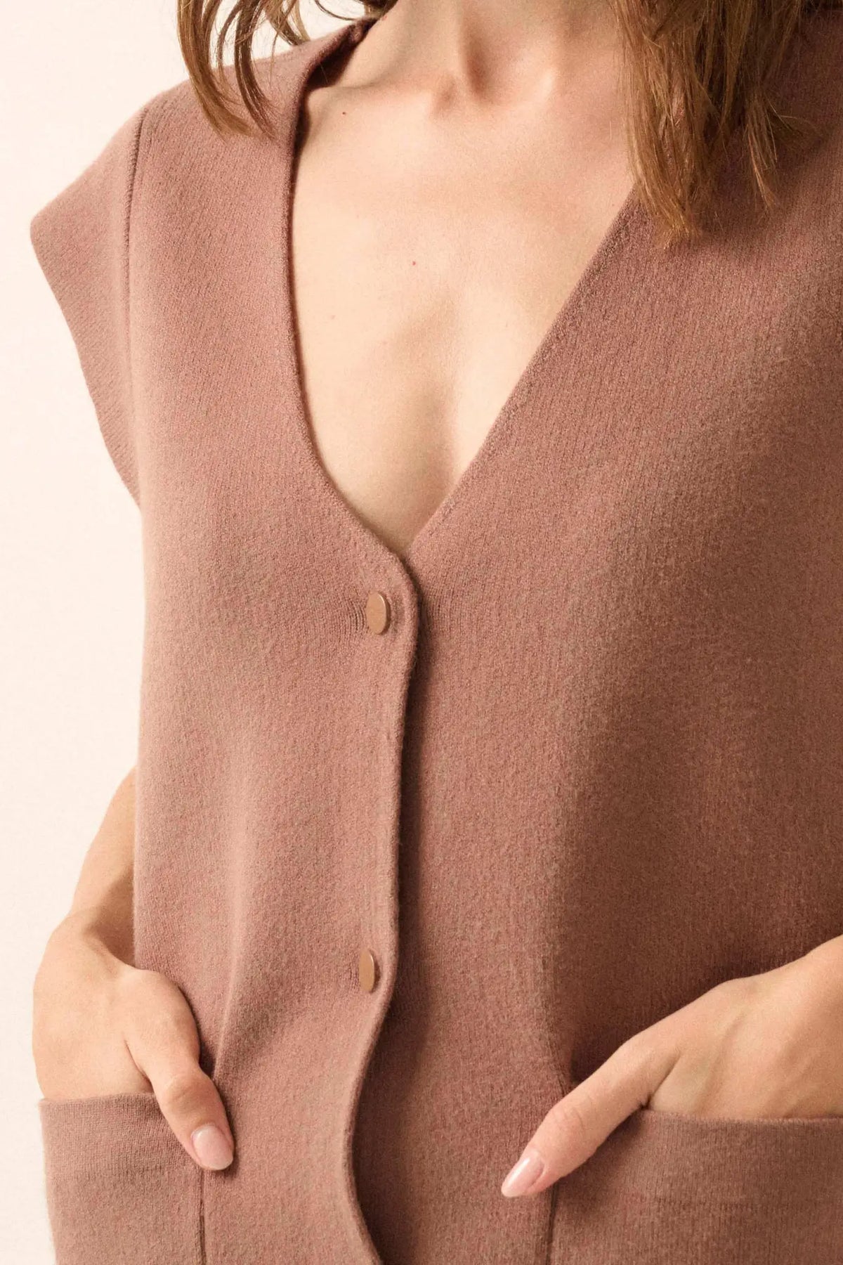 Real Talk Cap-Sleeve Pocket Cardigan