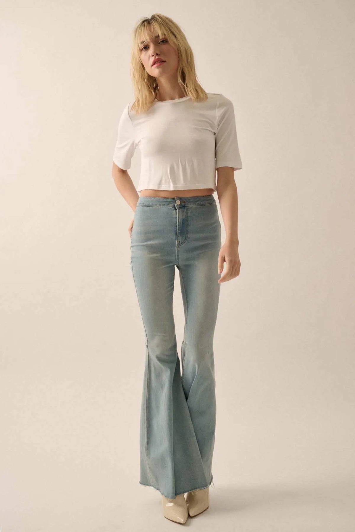 Essential Trends Modal Jersey Cropped Tee