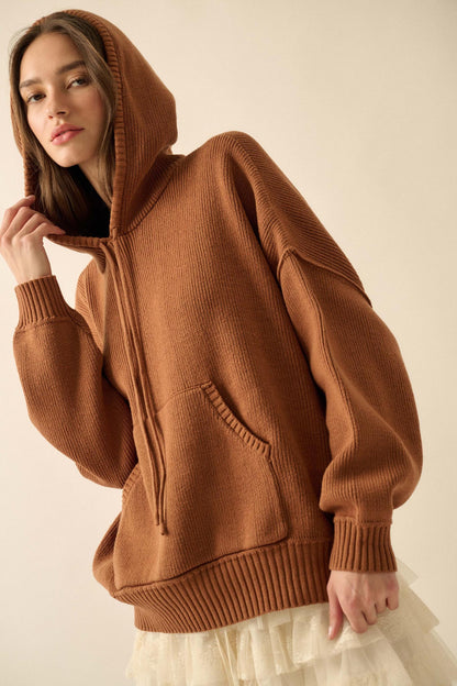Easy to Please Kangaroo Pocket Hoodie Sweater