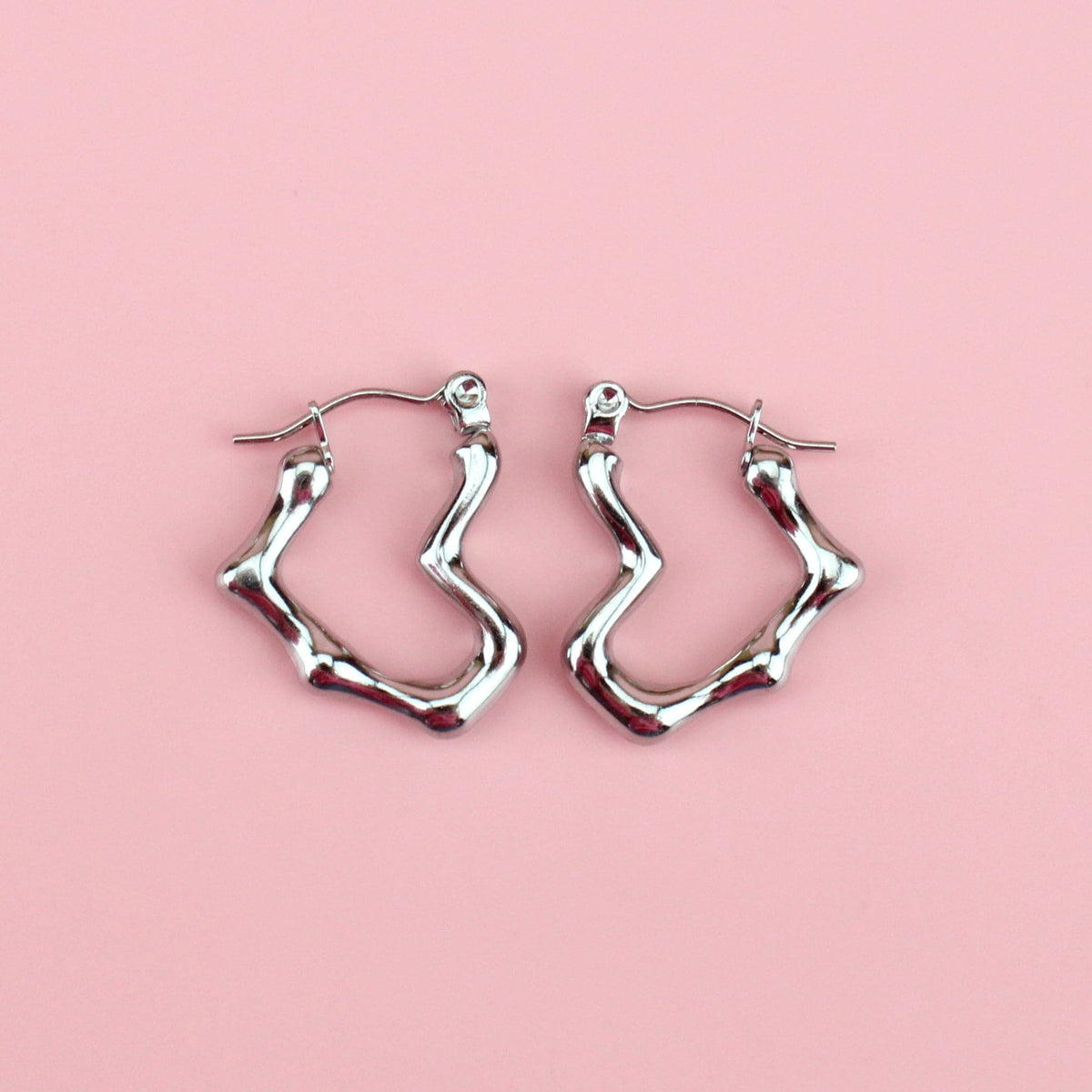 You Make My Heart Melt Hoop Earrings