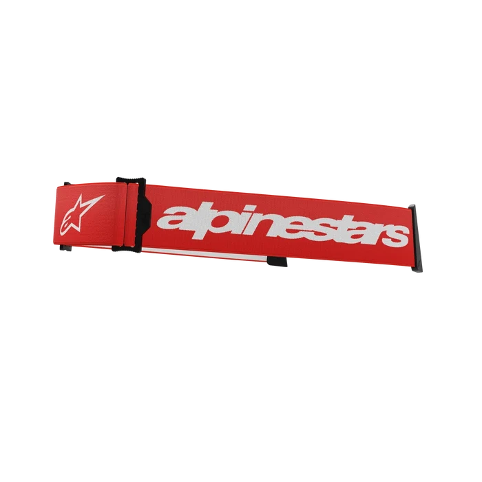 Alpinestars Supertech Goggle Replacement Strap - Red White