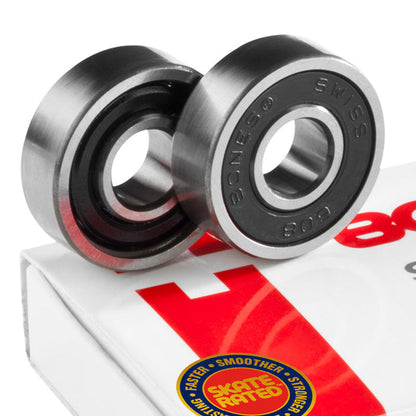 Bones Swiss Skateboard Bearings 8-Pack