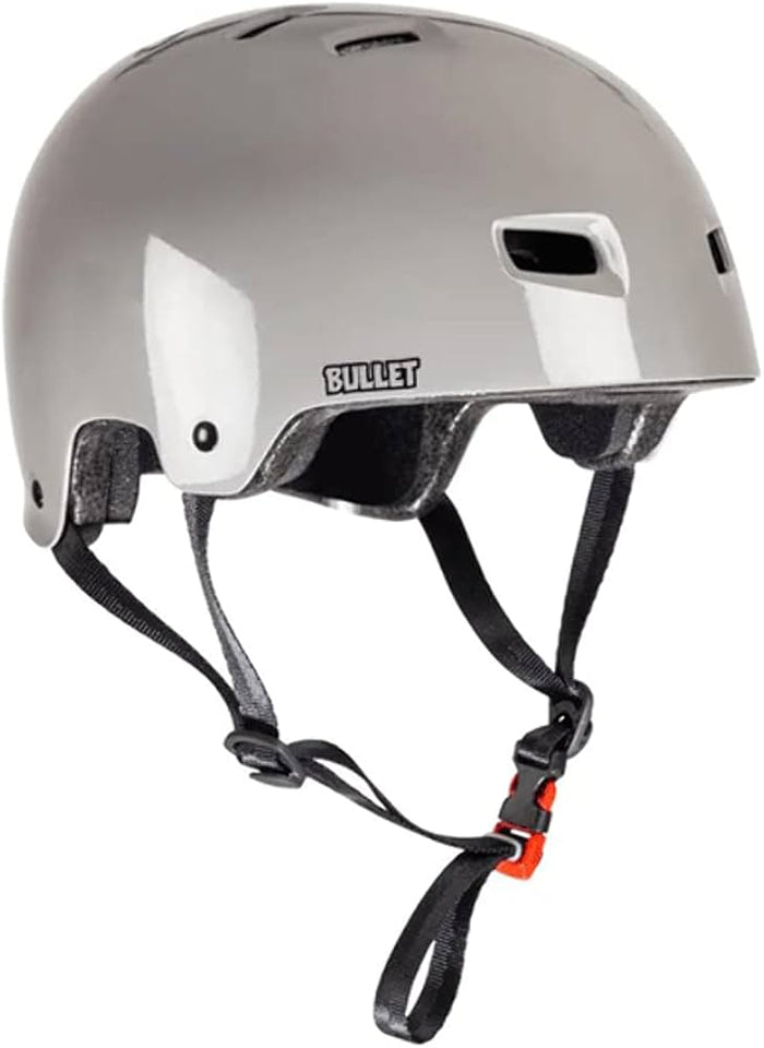 Bullet X Santa Cruz Slime Logo Youth helmet - Grey