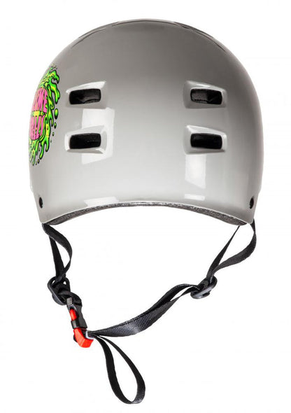 Bullet X Santa Cruz Slime Logo Youth helmet - Grey