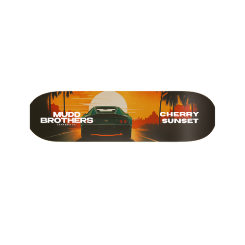 "CHERRY SUNSET" Muddy Skateboard