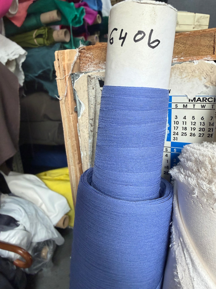 Crinkled Silk Chiffon - Periwinkle Blue
