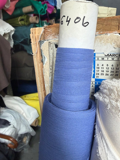 Crinkled Silk Chiffon - Periwinkle Blue
