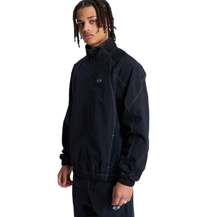 DC Flow Track Water Resistant Jacket for Men - Black