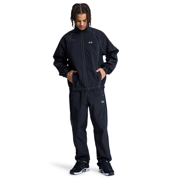 DC Flow Track Water Resistant Jacket for Men - Black