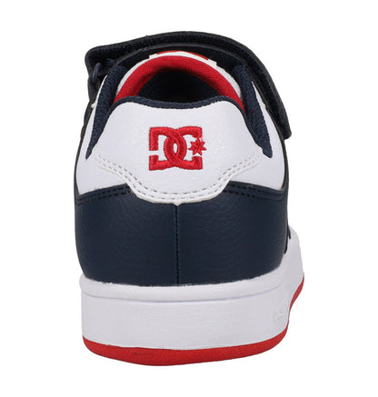 DC Youth Manteca 4 V SN - White/Navy/Red