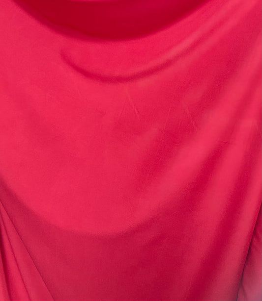 Designer Lightweight Stretch Lining - Brick Red