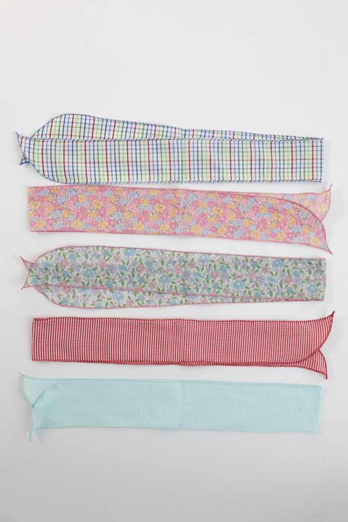 Hair Tie in Primary Plaid (#30)