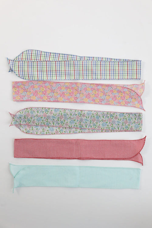 Hair Tie in Primary Plaid (#30)