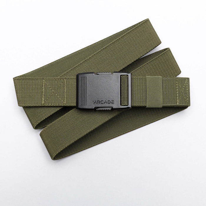Hardware Utility Elastic Stretch Belt - Olive