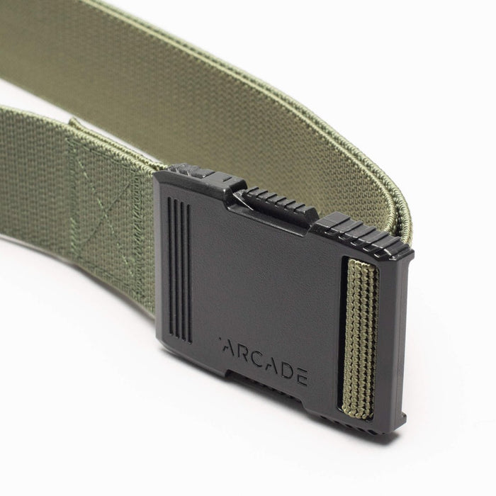Hardware Utility Elastic Stretch Belt - Olive