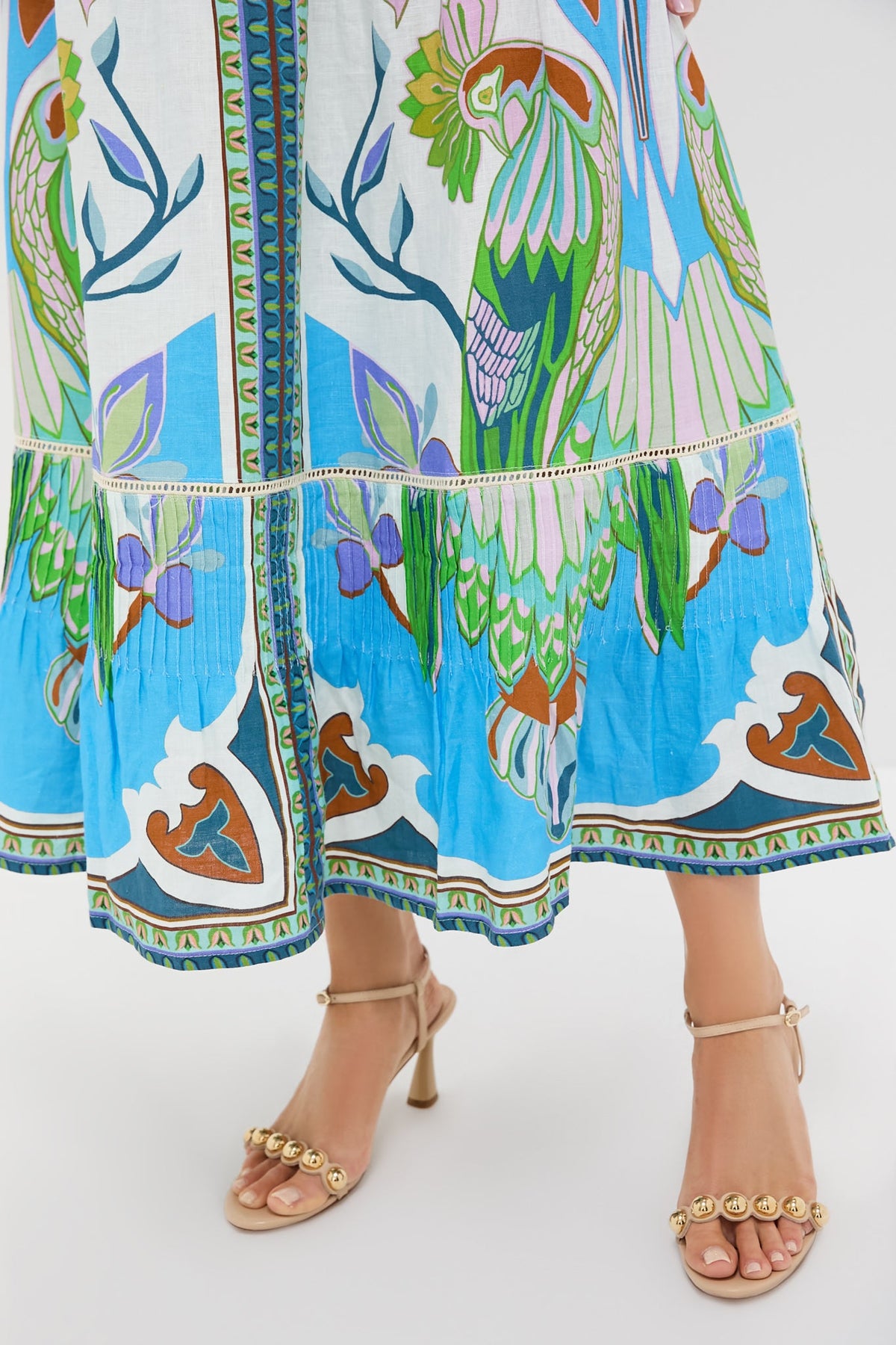 Blue Multicolor Sybill Dress