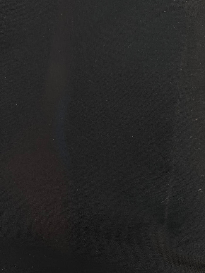Lightweight Cotton Voile - Black