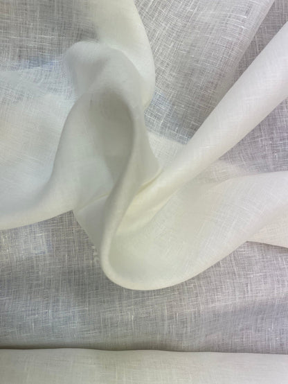 Italian Linen - Bright White