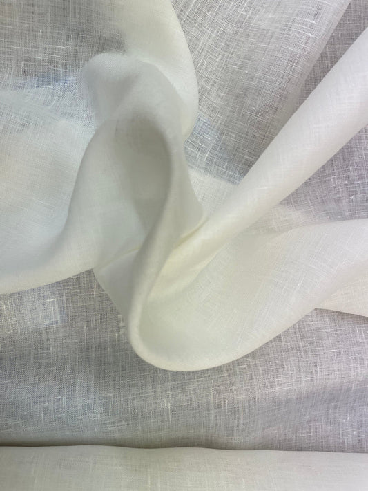 Italian Linen - Bright White