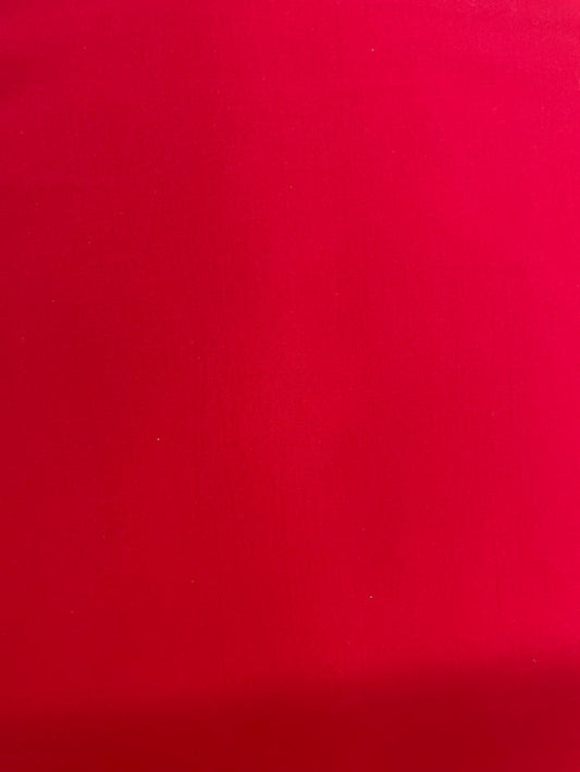 Ponte Poly Jersey - Red