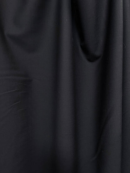 Stretch Tropical Wool Suiting - Dark Navy