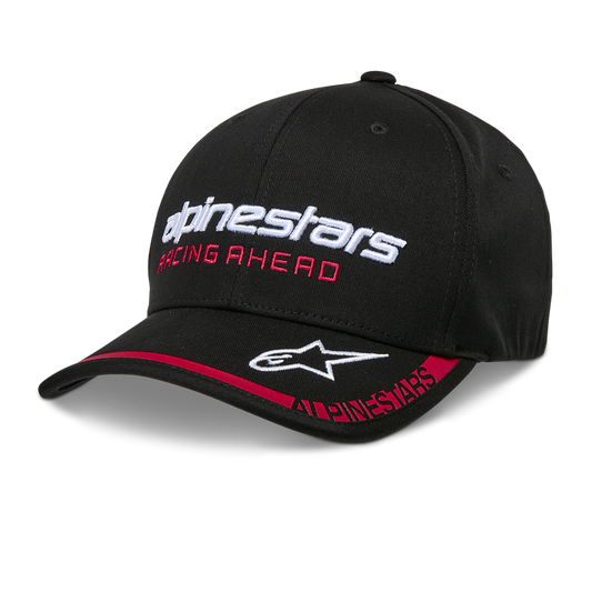 Indent Hat - Black/Red