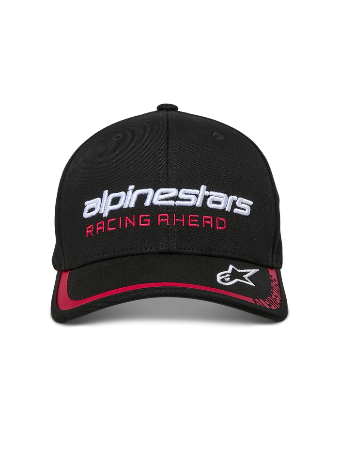 Indent Hat - Black/Red
