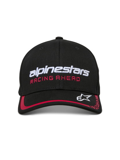 Indent Hat - Black/Red
