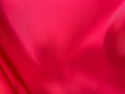 Italian Silk Faille - Deep Red