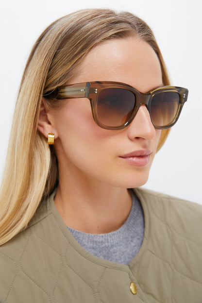 07 Green Sunglasses