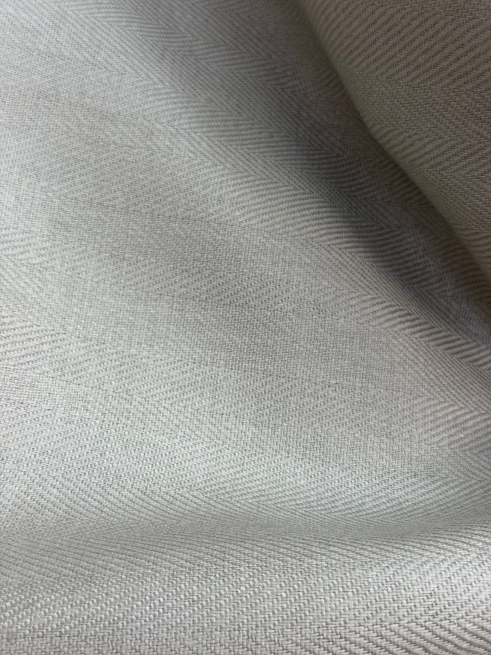 Linen - Taupe Herringbone