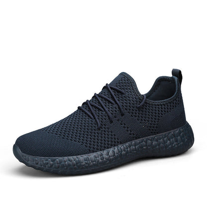 Men's Running Shoes Spring Low Top Fly-kit Mesh