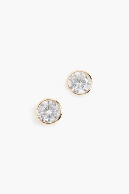 Bezel Solitaire Stud