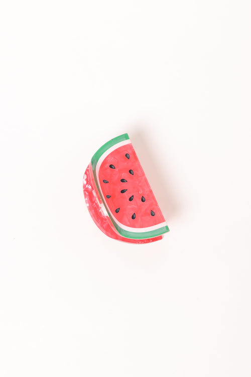 Amina Hair Clip - Watermelon