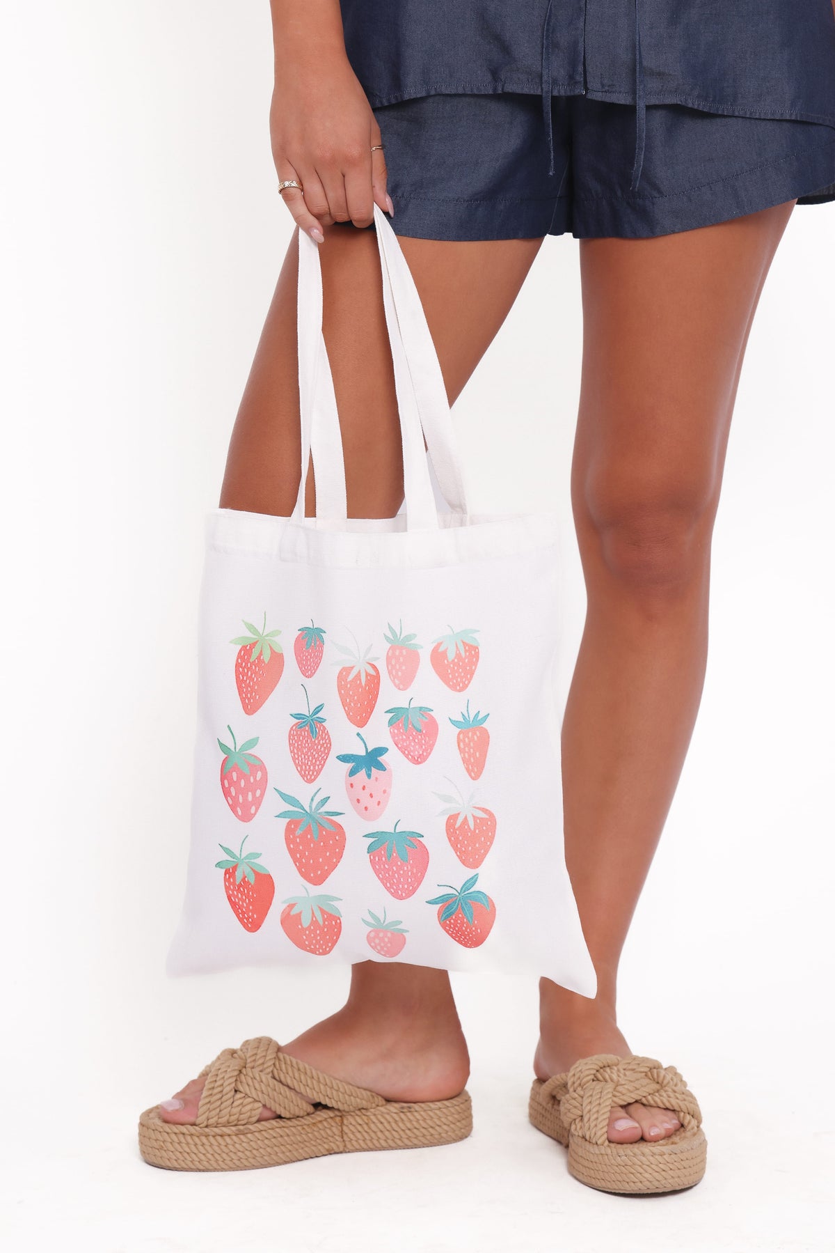 Billie Tote Bag - White