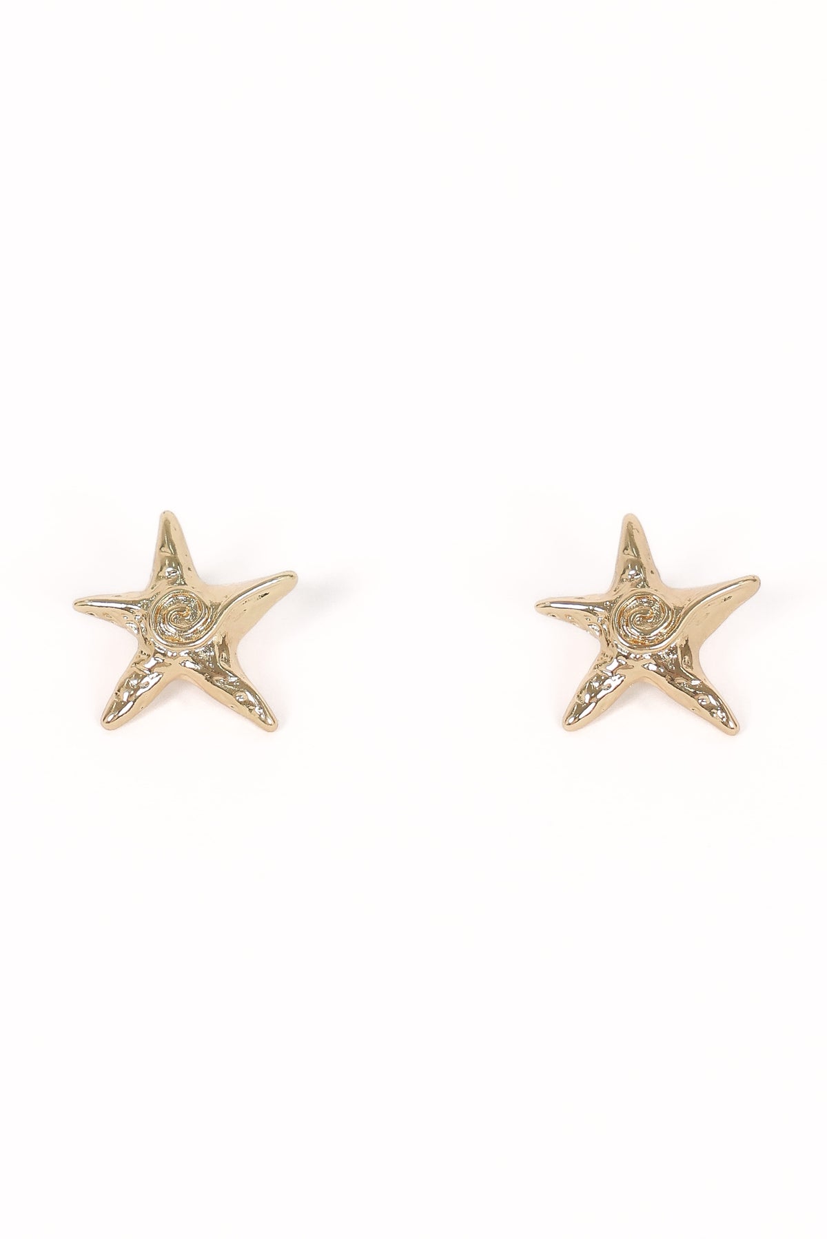 Bliss Starfish Earrings - Gold