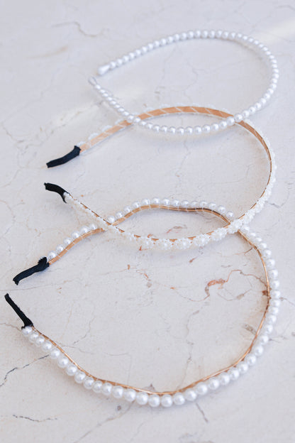 Carolina 3 Pack Headband - Pearl