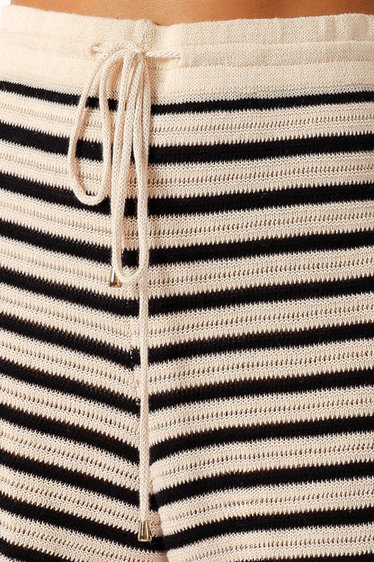 Cherie Knit Short - Sand Black