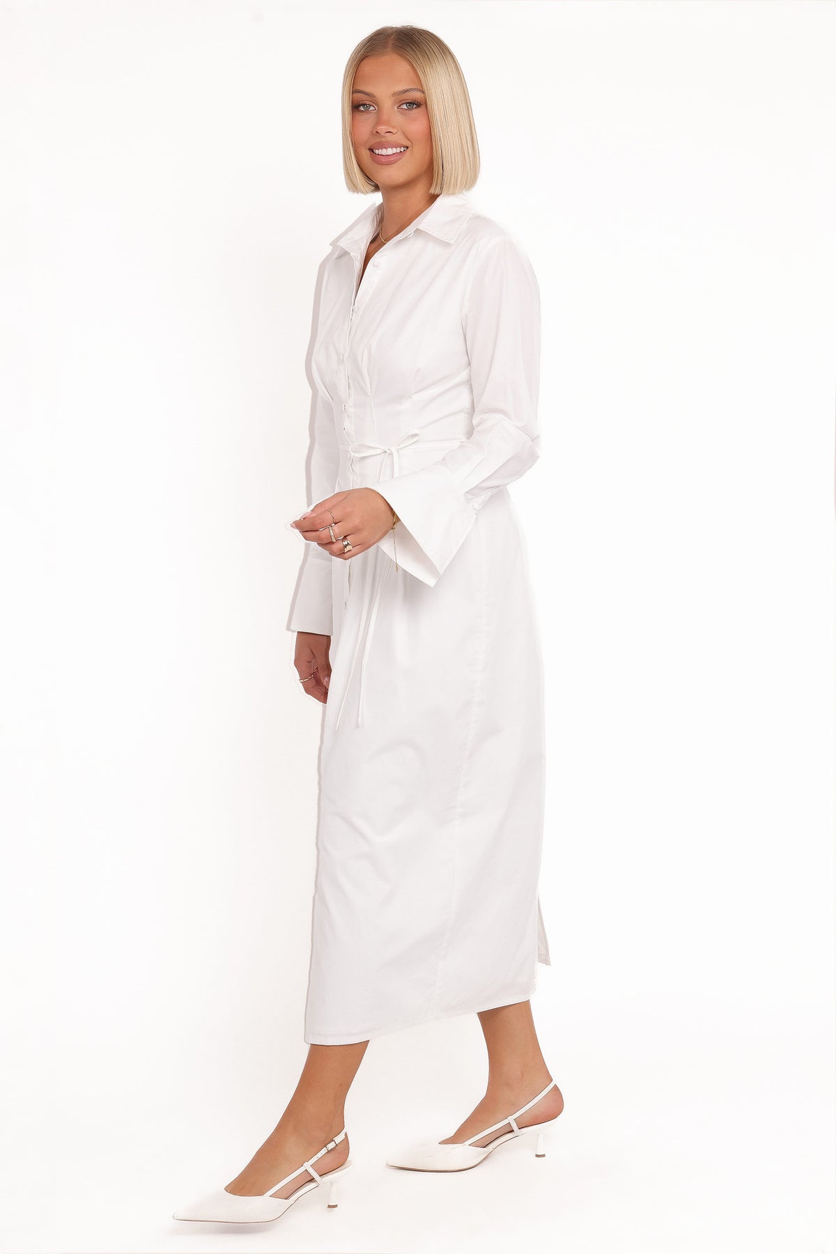 Alexander Shirt Dress - Ivory